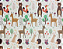Tapete de Atividades XPE Dupla Face Portátil Tribo Animal 150x200cm Ibimboo - Imagem 2