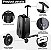 Scooter Mala de Rodinhas Adulto e Infantil Iubest Preto 4 em 1 - Imagem 2