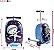 Mala de Rodinhas Patinete Mala Scooter Infantil Kiddietotes Espaço - Imagem 9