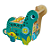 Manhattan Toys Diego Dino Musical - Imagem 2