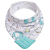 Buba Babador Bandana Animais Azul Impermeável - Imagem 1