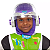 Capacete Buzz Lightyear Infantil Toy Story - Imagem 2