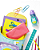 Skip Hop Mochila Escolar Zoo Big Kid - Unicórnio - Imagem 4