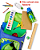 Skip Hop Mochila Escolar Zoo Big Kid - Dinossauro - Imagem 4