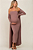 PinkBlush Vestido para Gestante Nervurado Sem Mangas com Cardigan Maternidade Set - Imagem 2
