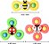 TOHIBEE Original 3 un Ventosa Insetos Spinner Giratório Brinquedos para + 12 meses, Brinquedo Sensorial, Divertido - Imagem 6