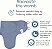 Swaddle Ajustável Confortável Comfy Cubs Azul Fácil Ajuste 3 UN -  Bebês Recém-Nascidos 0-3 Meses - Imagem 3