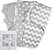 Swaddle Ajustável Confortável Comfy Cubs Fácil Ajuste 3 UN Cinza -  Bebês Recém-Nascidos 0-3 Meses - Imagem 1