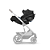 Bebê Conforto Cybex Cloud G Lux com SensorSafe - Lua Negra Com Base Isofix Inclusa - Imagem 6