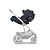 Bebê Conforto Cybex Cloud G Lux com SensorSafe - Ocean Blue Com Base Isofix Inclusa - Imagem 6