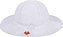 Chapéu de Praia para Bebê Branco Wide Brim FPS +50 Simplikids - Imagem 2