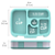 Bentgo Lancheira Kids Prints Lunch Box Vida Marinha - Imagem 5