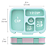 Bentgo Lancheira Kids Prints Lunch Box Leopardo - Imagem 5