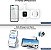 Carregador Portátil sem fio UCOMX Nano 3 em 1 para iPhone Carregamento magnético dispositivos para iPhone série 15/14/13/12, AirPods Pro, iWatch (adaptador incluído) + Bolsa de Viagem - Imagem 3
