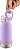 Ello Emma Garrafa de Água Térmica Infantil 414ml Aço Inoxidável à Vácuo 14h Frio Rosa e Roxo Claro - Imagem 5