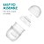 Boon Nursh Mamadeira Silicone 240 ml Branca - Imagem 2