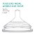 Boon Nursh 3 Mamadeiras Silicone 240ml Mint - Imagem 7