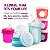 Boon Nursh 3 Mamadeiras Silicone 240ml Metálica - Imagem 5