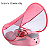 MambooBaby Boia para Bebê Com Pára Sol 3-24M Rosa - Imagem 1