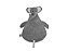 Naninha Elefante Baby Pil Cinza - Imagem 4