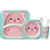 Buba Kit Refeição Bambu Gatinho 5 peças - Imagem 1