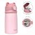 Buba Garrafa Térmica Urso Parede Dupla Inox  - Rosa - Imagem 3