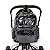7AM Mochila Maternidade BK718 Preto Polar - Multifuncional, à prova d'água - Imagem 2
