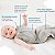 Happiest Baby Swaddle Sleepea Algodão Orgânico Rosa Estrela - Imagem 3