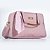 Hug Bolsa G Maternidade Mescla Rosa Grande - Imagem 1