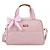 Hug Bolsa Maternidade Mescla Rosa Média - Imagem 1