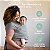 Canguru Boba Baby Wrap Carrier – Sling para Recém-nascidos ate 16 kg –  Cinza - Imagem 2