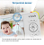 Baba Eletronica VTech RM5856HD 1080p Smart WiFi Remote Access Video Baby Monitor with 5” High Definition 720p Display, Night Light - Imagem 11