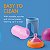 Boon Nursh Mamadeira 3 unidades 240ml - Bico +3m - Bloco de Cores - Imagem 6
