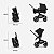 Carrinho Bugaboo Fox 5 com Assento e Moisés Midnigt Black Misty White - Imagem 8