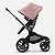 Carrinho Bugaboo Fox 5 com Assento e Moisés Graphite Grey Melange Morning Pink - Imagem 3