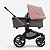 Carrinho Bugaboo Fox 5 com Assento e Moisés Graphite Grey Melange Morning Pink - Imagem 2