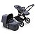 Carrinho Bugaboo Fox 5 com Assento e Moisés Graphite Stormy Blue - Imagem 2