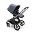 Carrinho Bugaboo Fox 5 com Assento e Moisés Graphite Stormy Blue - Imagem 4