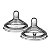 Bico Mamadeira Tommee Tippee +3m Fluxo Médio 2 unidades - Imagem 1