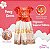 Fantasia Moana Princesa Disney Vestido Camisola - Imagem 3