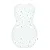 Happiest Baby Sleepea Swaddle Algodão Orgânico - Ivory SNOOflakes - Imagem 1