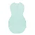 Happiest Baby Sleepea Swaddle Algodão Orgânico - Verde Estrela - Imagem 1