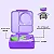 Lancheira OmieBox Roxo Pastél - Imagem 7