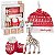 Mordedor Sophie La Girafe - Girafa Especial de Natal com Touca e Meias - Imagem 1
