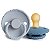 Chupeta FRIGG Rope - Borracha Natural - 0-6 Meses - Powder Blue/Ocean View 2 unidades BPA Free - Imagem 1