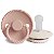 Chupeta FRIGG Rope SilkySoft - 6-18 Meses - Blush/Cream 2 unidades BPA Free - Imagem 1