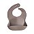 Babador de Bebê Mushie Silicone - Dove Gray - Imagem 1