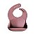 Babador de Bebê Mushie Silicone - Dusty Rose - Imagem 1