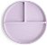 Prato Mushie com Divisórias e Ventosa, Soft Lilac - Imagem 1