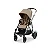 Carrinho de Bebê CYBEX e-Gazelle S com assistência eletrônica Bege Amêndoa, Taupe Frame - Imagem 1